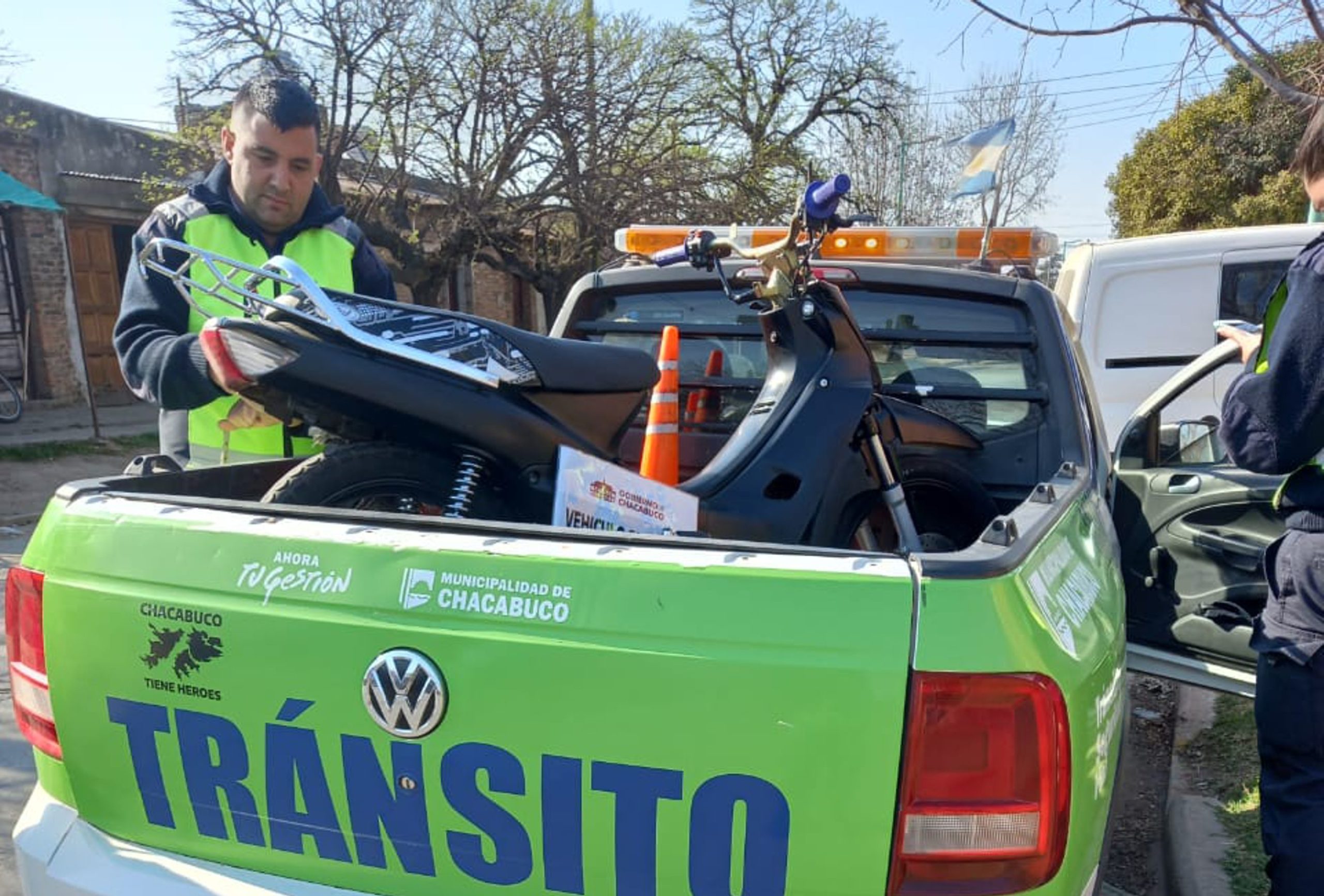 Tránsito operativos del fin de semana Ciudad de Chacabuco