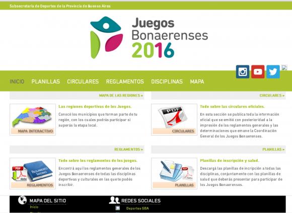 Cultura invita a participar de los Juegos Bonaerenses 2016