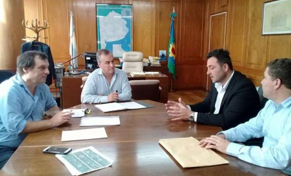 El Intendente Municipal se reunió con autoridades provinciales