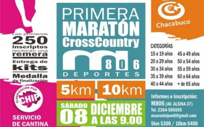 Se viene la primera maratón “Cross Country” en Chacabuco