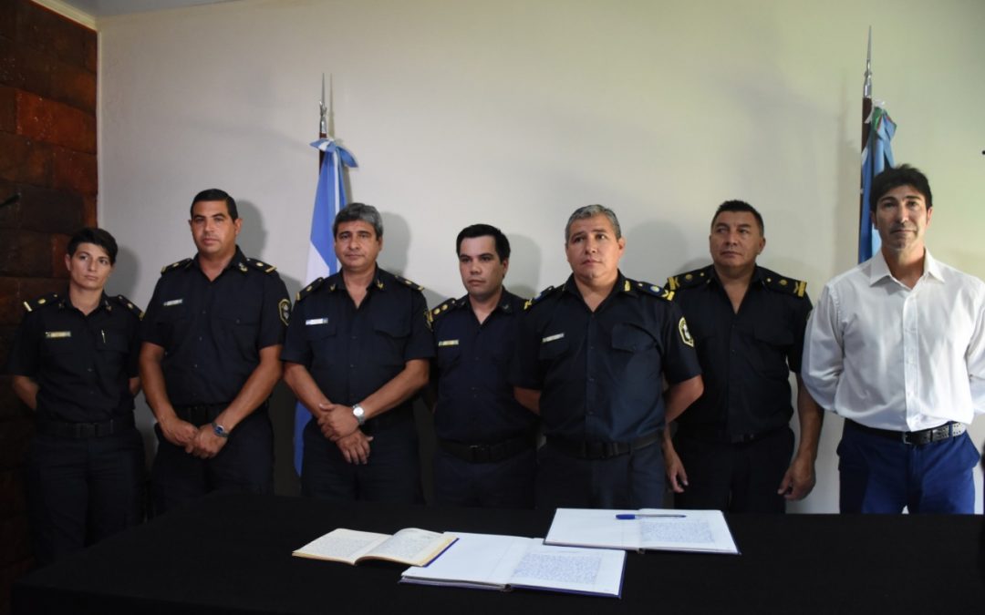 Policía Comunal: asumieron las nuevas autoridades