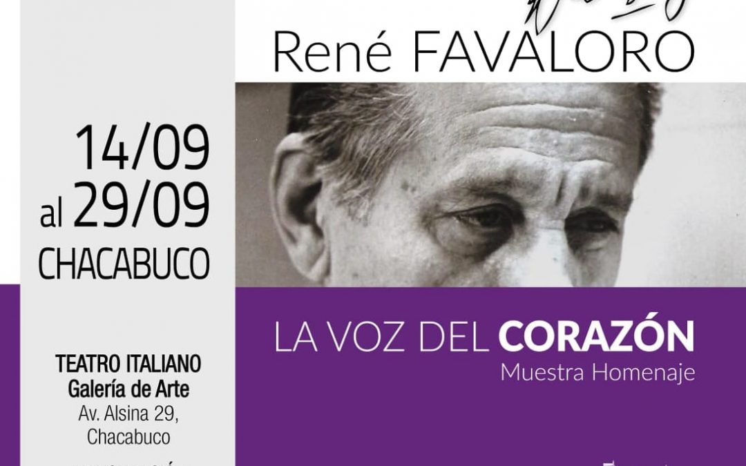Desde la Provincia: Muestra homenaje “René Favaloro”