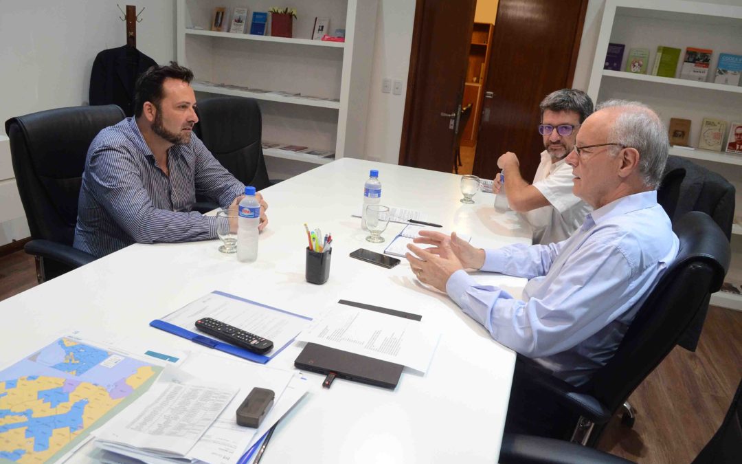 Aiola se reunió con el ministro de Salud de la Provincia de Buenos Aires, Daniel Gollán