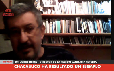 Jorge Herce: «Chacabuco para el resto de la Región Sanitaria ha resultado un ejemplo»