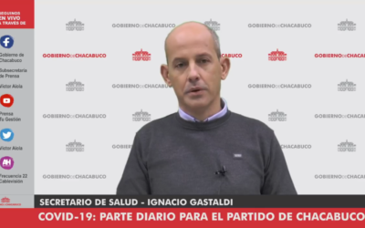 Gastaldi: «Chacabuco sigue sin nuevos casos de COVID-19