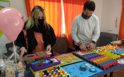 Centro de Día: juegos reciclables para estimular la motricidad y el ingenio