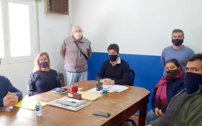 Seguridad: reunión con referentes de los barrios Uocra y Alcira de la Peña