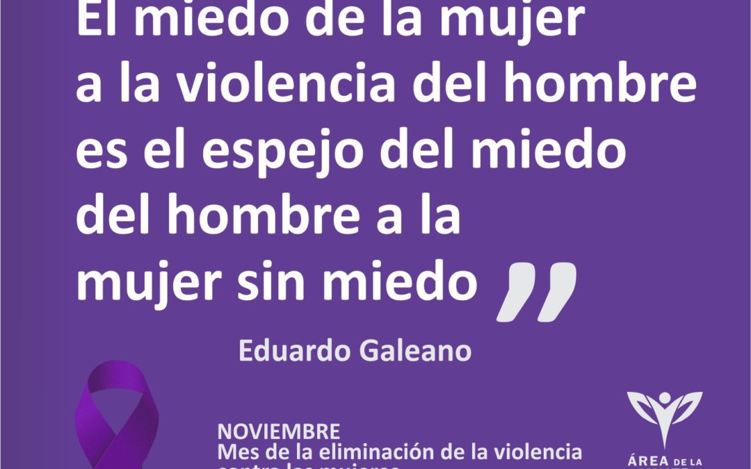Noviembre: planifican una serie de actividades para sensibilizar sobre la violencia contra las mujeres