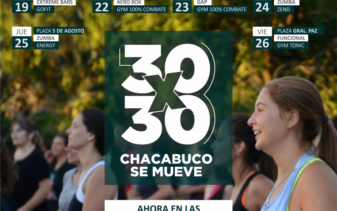 Deportes: en febrero Chacabuco se sigue moviendo