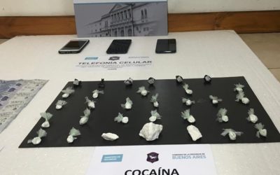 Detenidos por venta de estupefacientes en Chacabuco
