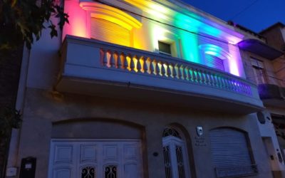 El Concejo Deliberante iluminado por el Día Internacional contra la Homofobia, la Transfobia y la Bifobia