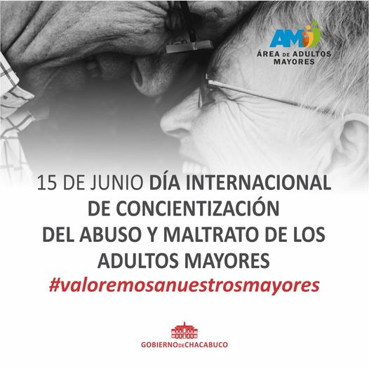 Día Internacional de Concientización del Abuso y el Maltrato de los Adultos Mayores