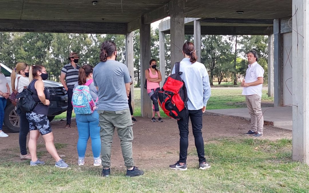 Producción y UTN Aula Chacabuco: estudiantes recorrieron el Parque Industrial