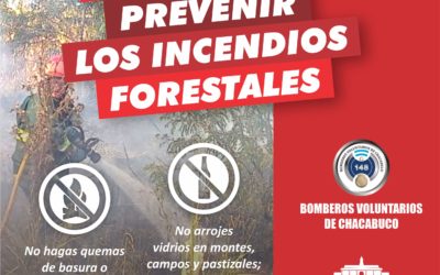 Ayudanos a prevenir los incendios forestales