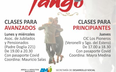 «Aire de Tango»: clases para principiantes y avanzados