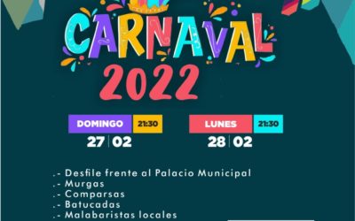 Se viene el Carnaval 2022