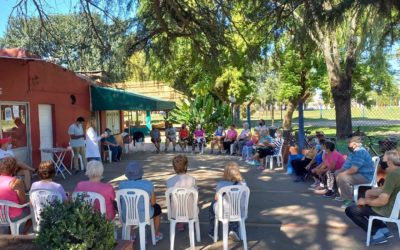 Salud: nuevo encuentro en la colonia Abuelos en Movimiento