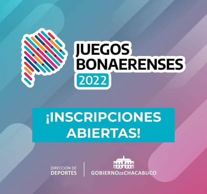 Juegos Bonaerenses 2022: comenzaron las inscripciones