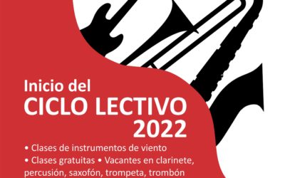 Banda Municipal: inicio del Ciclo Lectivo 2022