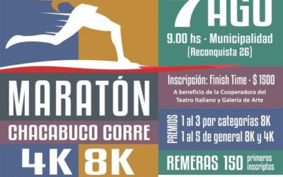 Chacabuco Corre: se viene una nueva maratón