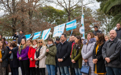 Acto oficial por el 206º aniversario de la independencia argentina