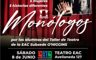 “Monólogos”: Obra teatro de alumnas de la EAC