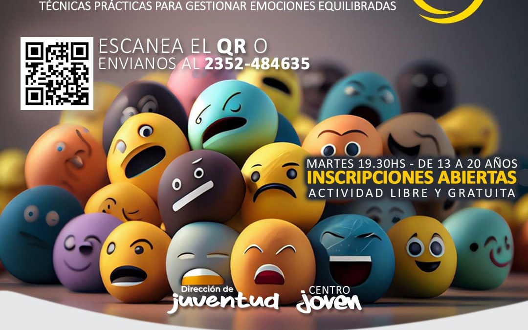 Abierta la inscripción al taller grupal gratuito sobre regulación emocional