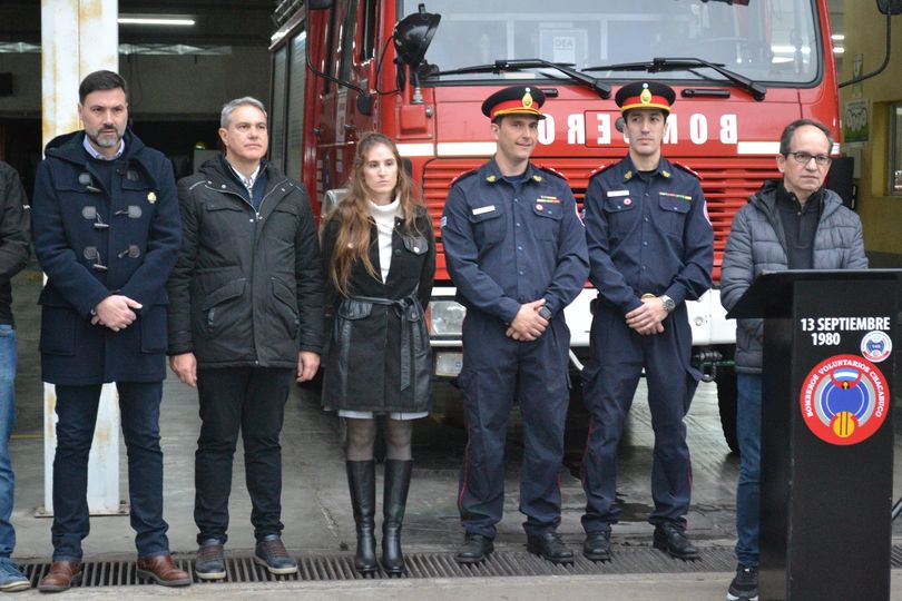 El Municipio depositó la cuota correspondiente al Fondo de Incendio a los Bomberos Voluntarios
