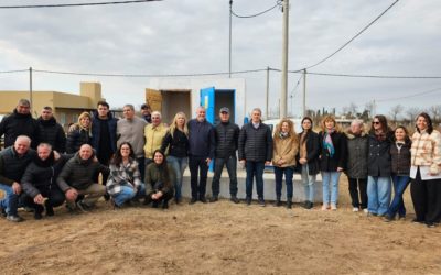 Golía inauguró un nuevo pozo de agua en Primera Junta y 840