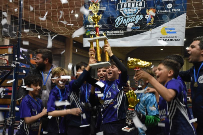 Finalizó el Torneo de Futsal Infantil: Todos los campeones
