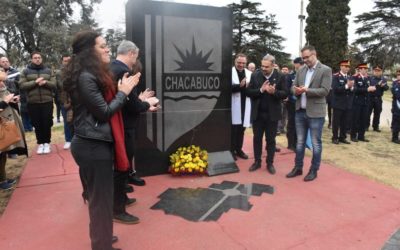 Se llevó a cabo el Acto Protocolar por el 159° Aniversario de Chacabuco