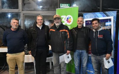 Reconocimiento a Alfredo Gavranovic en Los Marinos