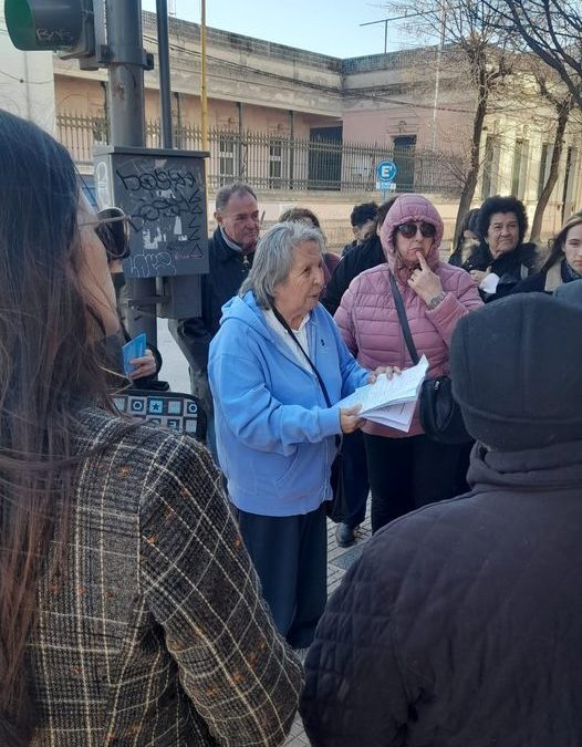 Se realizó el Recorrido Peatonal Histórico y Cultural por la zona céntrica de Chacabuco