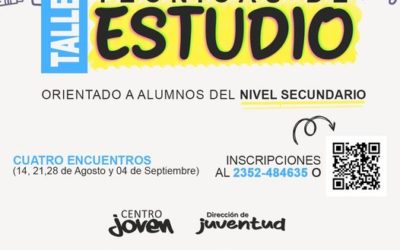 Taller de técnicas de estudio para alumnos de secundaria