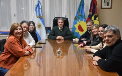 Golía participó junto a Cristina Álvarez Rodríguez de la firma de un convenio de 10 millones de pesos para el Club Rivadavia