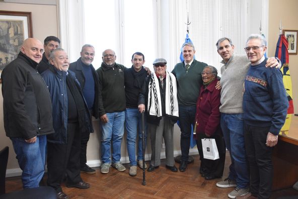 Golía homenajeó a Rodolfo Enrique Romero por su trayectoria en la música