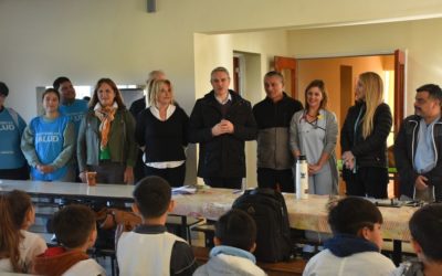 Se lanzó el Programa de Salud Escolar desde la Escuela N° 9 de Cucha Cucha