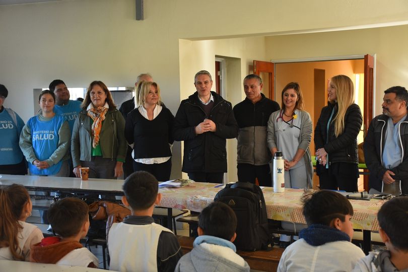 Se lanzó el Programa de Salud Escolar desde la Escuela N° 9 de Cucha Cucha