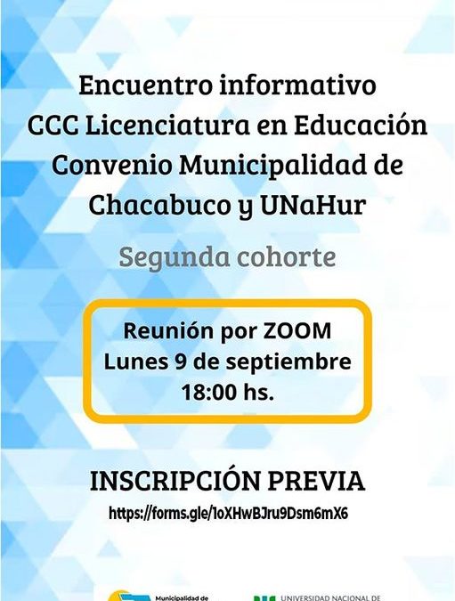 Convocatoria a la segunda cohorte de la Licenciatura en Educación a Distancia