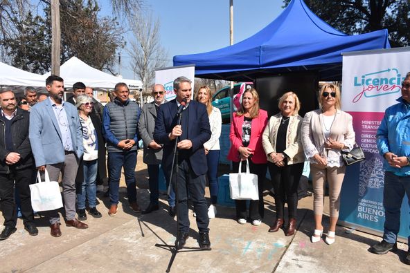 Golía encabezó la Jornada Promocional del Programa “Licencia Joven”