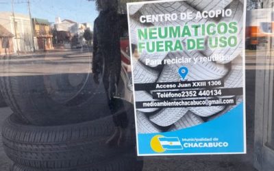 Continúa la campaña sobre neumáticos fuera de uso