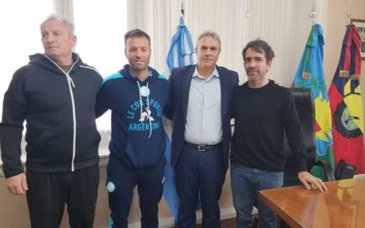 Golía recibió al director técnico de la Selección Argentina de Paratletismo