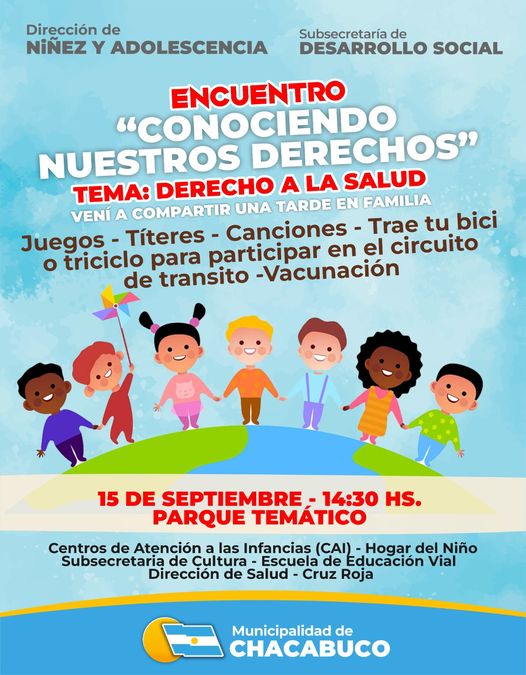 “Conociendo nuestros derechos”: Jornada para las infancias en el Parque Temático