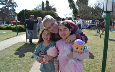 «Los niños son lo más preciado para una sociedad», dijo Golía en un encuentro sobre Derechos de la Niñez en el Parque Temático