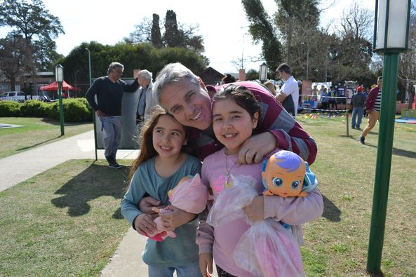 «Los niños son lo más preciado para una sociedad», dijo Golía en un encuentro sobre Derechos de la Niñez en el Parque Temático