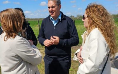 Golía inauguró el tercer pozo de agua desde el comienzo de su gestión