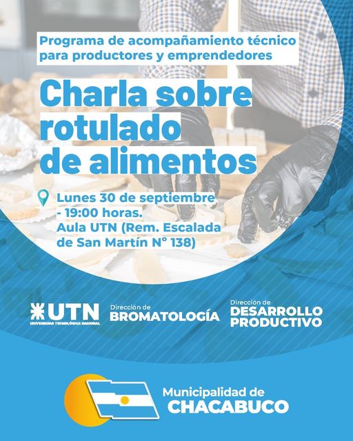 Este lunes se presentará el “Programa de acompañamiento técnico para productores y emprendedores”