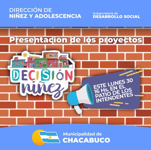 “Decisión Niñez”: Este lunes se presentarán los proyectos de niños y adolescentes