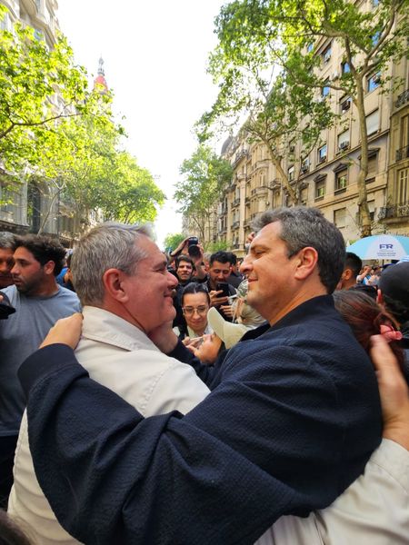 Golía en la marcha por el veto de Milei hacia las Universidades