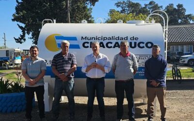 Optimización de recursos: El Municipio adquirió un nuevo tanque de acopio de combustible